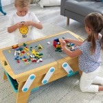 Masuta de construit piese LEGO Building Bricks Play N Store Table Kidkraft